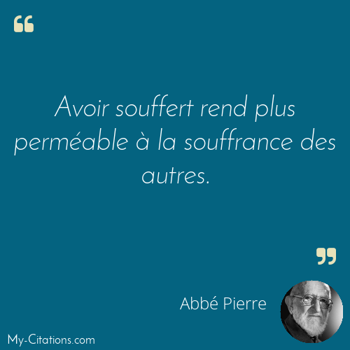 Citation, Abbé Pierre