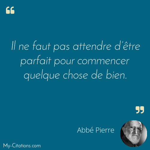 Citation, Abbé Pierre