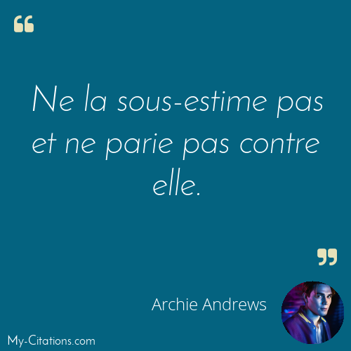 Citation, Riverdale, Archie Andrews