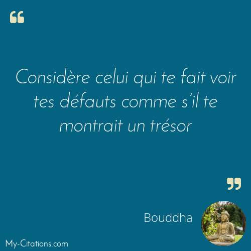 Citation, Bouddha