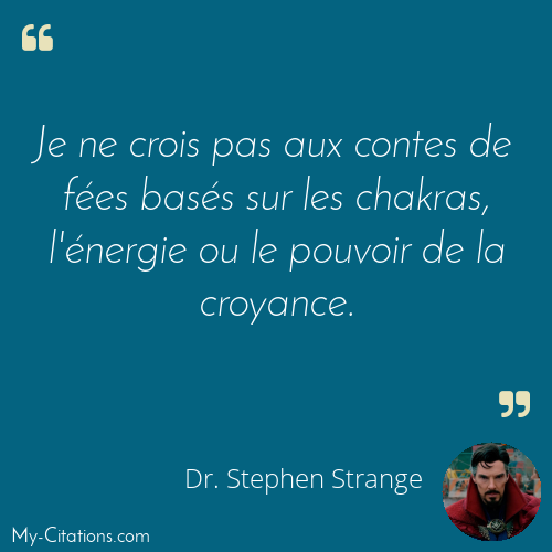 Citation, Dr. Stephen Strange