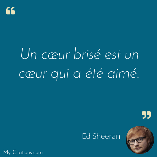 Citation, Ed Sheeran
