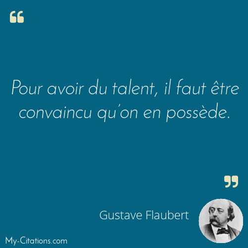 Citation, Gustave Flaubert