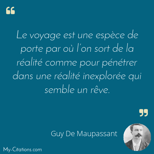 Citation, Guy De Maupassant