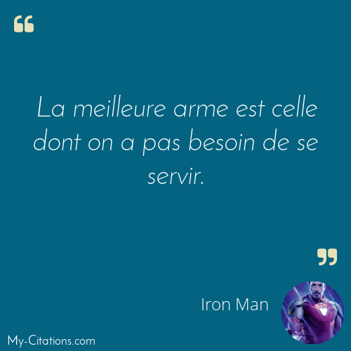 Citation, Iron Man