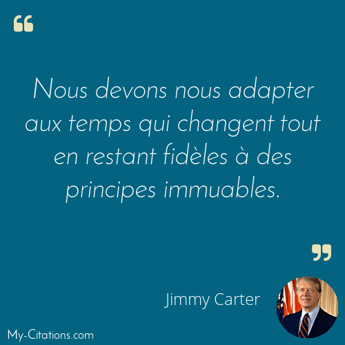 Citation, Jimmy Carter