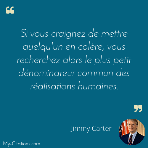 Citation, Jimmy Carter