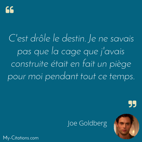 Citation, YOU, Joe Goldberg