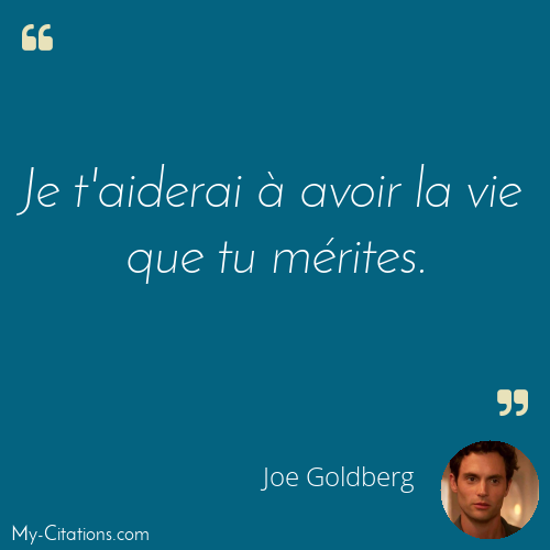 Citation, YOU, Joe Goldberg