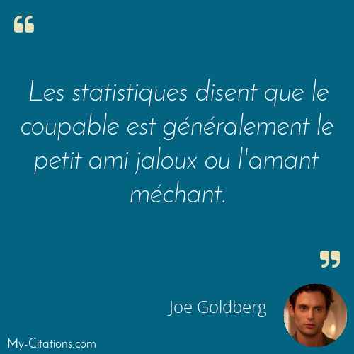 Citation, YOU, Joe Goldberg
