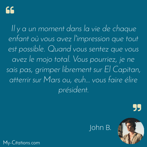 Citation, Outer Banks, John B.