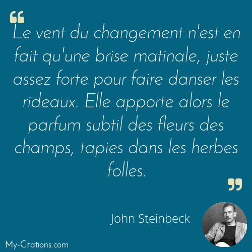 Citation, John Steinbeck