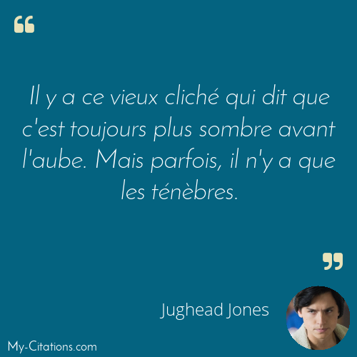 Citation, Riverdale, Jughead Jones