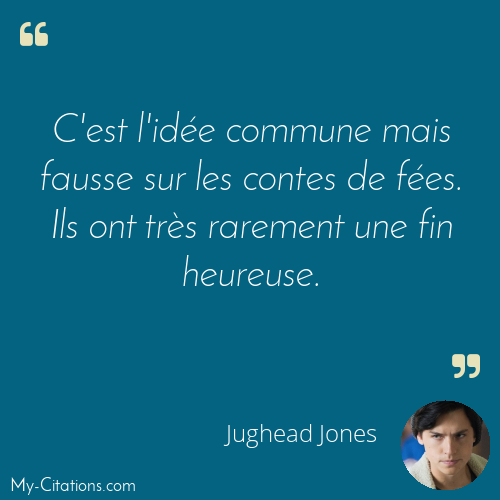 Citation, Riverdale, Jughead Jones