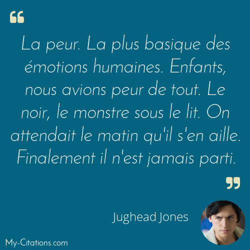 Citation, Riverdale, Jughead Jones