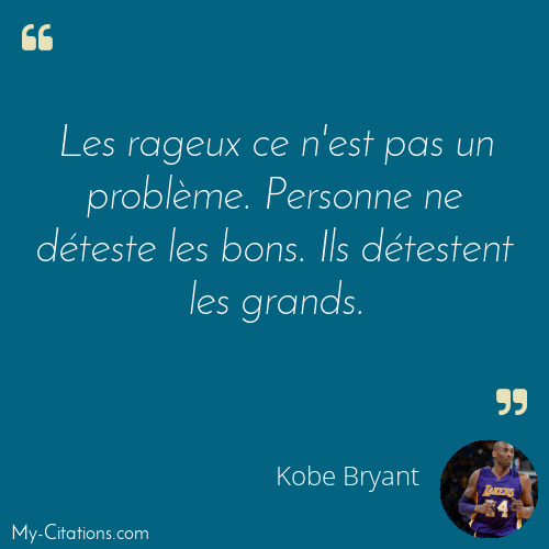 Citation, Kobe Bryant