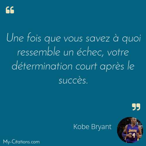 Citation, Kobe Bryant