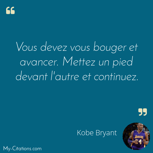 Citation, Kobe Bryant