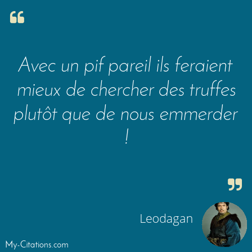 Citation, Kaamelott, Leodagan