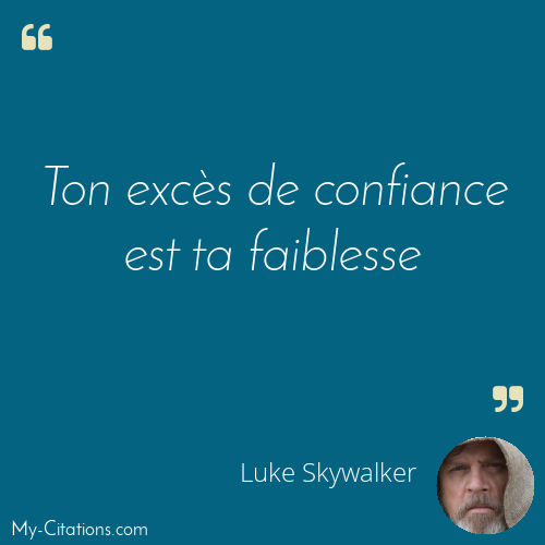 Citation, Star Wars, Luke Skywalker