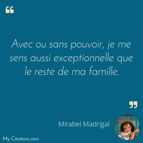 Citation, Encanto, Mirabel Madrigal