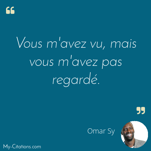 Citation, Lupin, Omar Sy