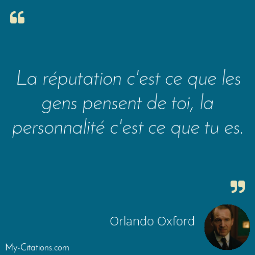 Citation, The King's Man, Orlando Oxford