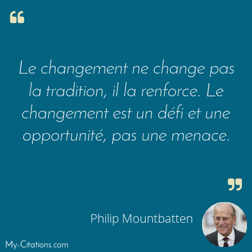 Citation, Philip Mountbatten