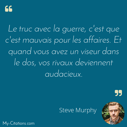 Citation, Narcos, Steve Murphy