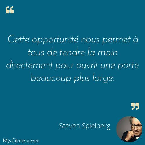 Citation, Steven Spielberg