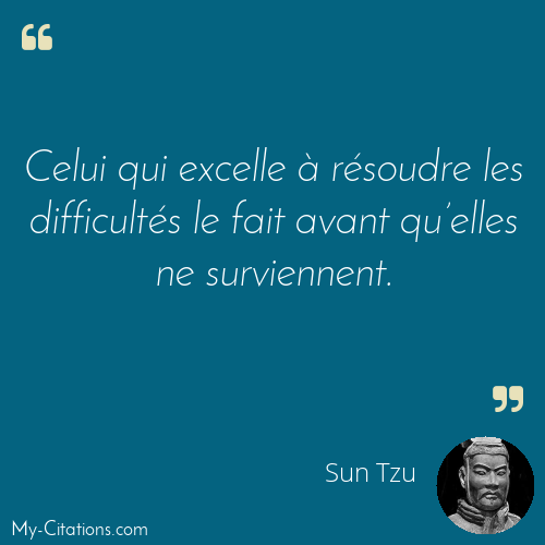 Citation, L'art de la guerre, Sun Tzu