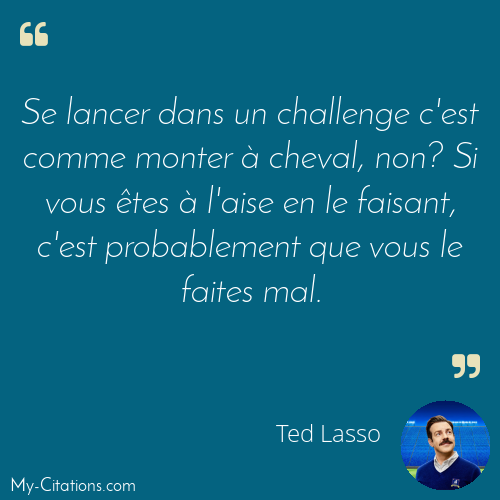 Citation, Ted Lasso, Ted Lasso