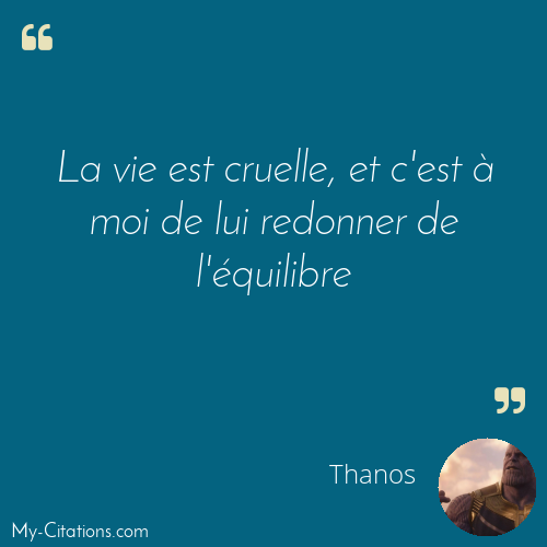 Citation, Thanos