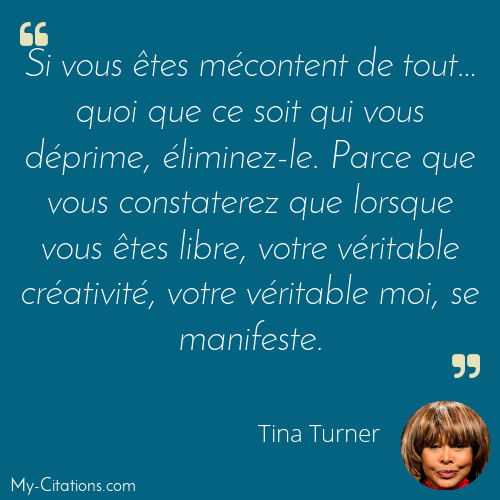 Citation, Tina Turner