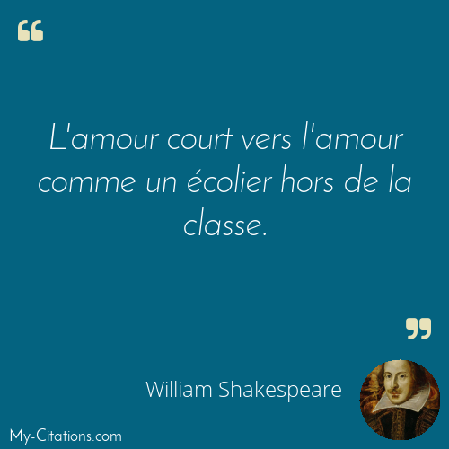 Citation, Roméo et Juliette, William Shakespeare