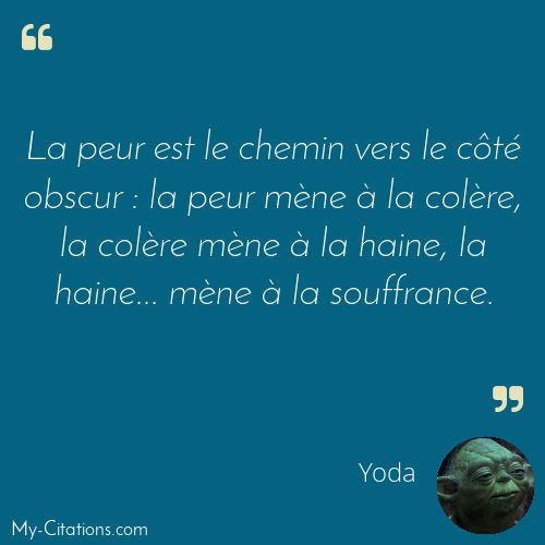 Citation, Star Wars, Yoda