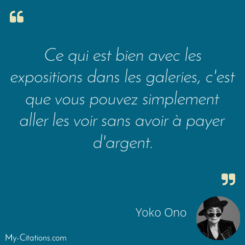 Citation, Yoko Ono